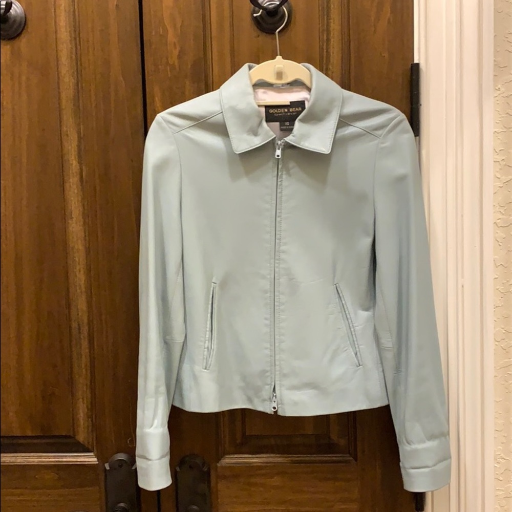 Golden Bear leather jacket